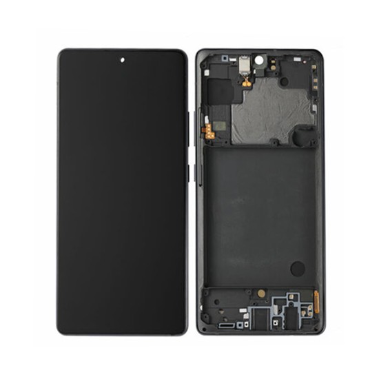 Touch+Display with Frame Samsung Galaxy A71 5G/SM-A716 (GH82-22804A) Black Touch+Display with Frame Samsung Galaxy A71 5G/SM-A716 (GH82-22804A) Black